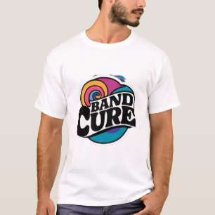 Camiseta Band Cure Sticker