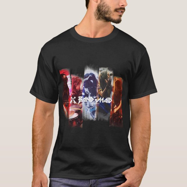 CAMISETA BAND-MAID BANGER!! (Frente)