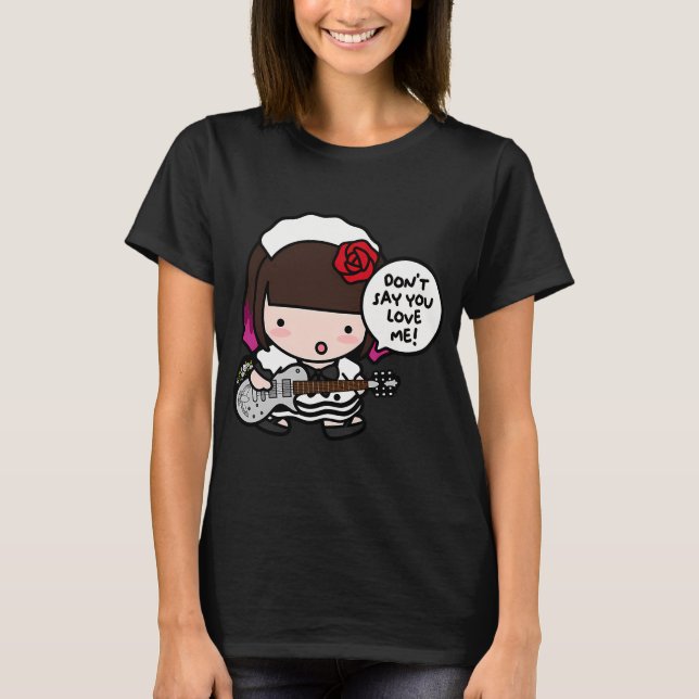 Camiseta Band-Maid - Miku Kobato - Letras (Frente)