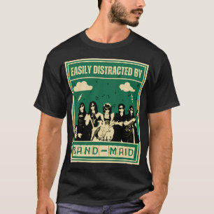 Camiseta Band Maids - Facilmente Distraídas Por