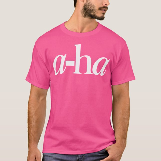 Camiseta Banda A-Ha (Frente)