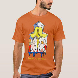Camiseta banda aquário amaricana