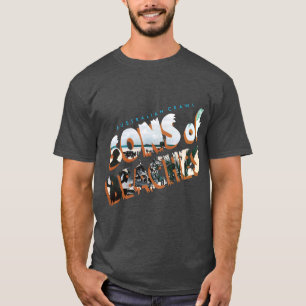 Camiseta banda australiana de crawl o reconheceu como essen