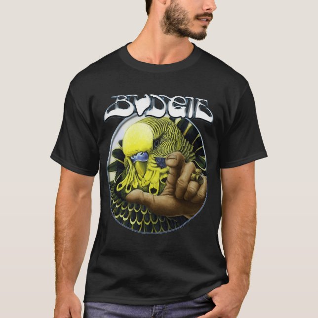 Camiseta banda Budgie (2) (Frente)