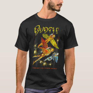Camiseta Banda Budgie If I Were Brittania I'd Waive The Rul