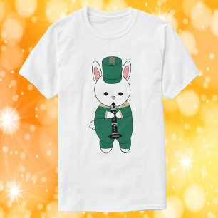 Camiseta Banda Clarinet Green - Dourado