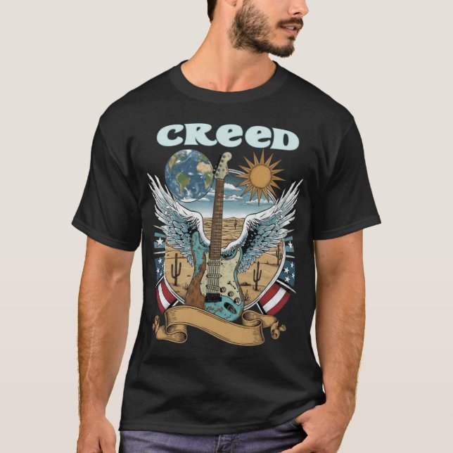 Camiseta Banda Creed (Frente)