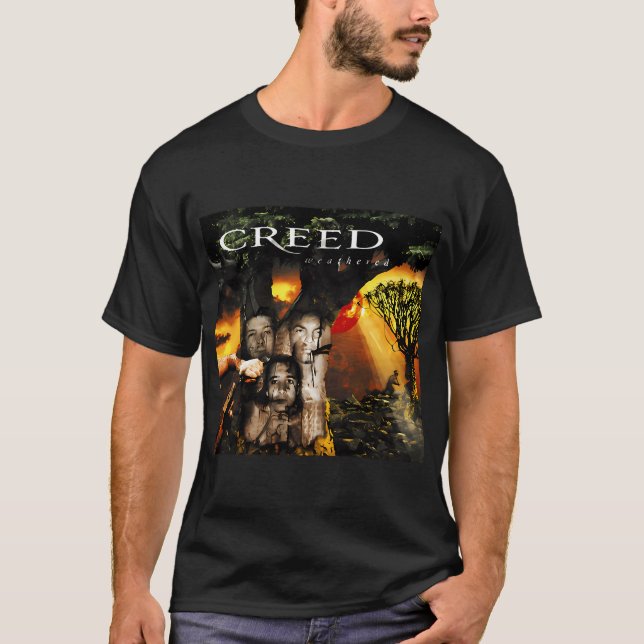 Camiseta Banda Creed (Frente)