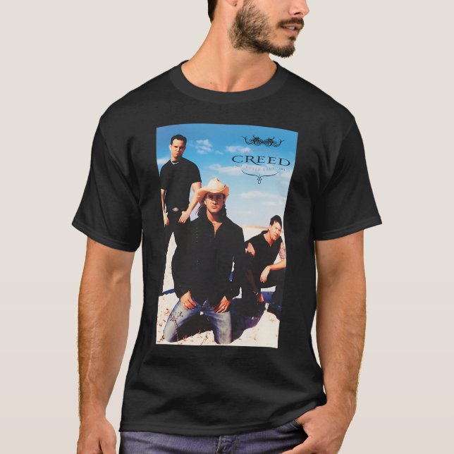 Camiseta Banda Creed Clássica (Frente)