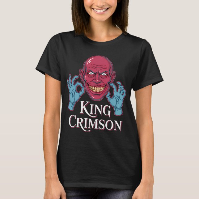 Camiseta Banda Crimson King (Frente)