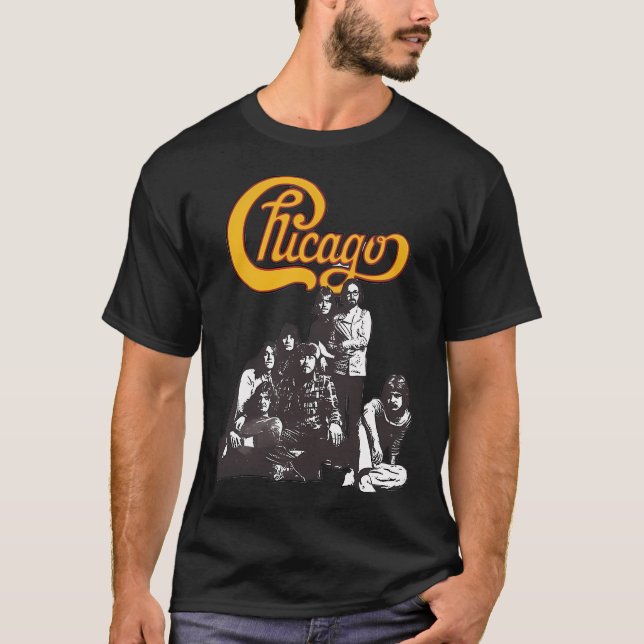Camiseta banda de Chicago (Frente)