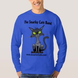 Camiseta Banda de Gatos Snarky