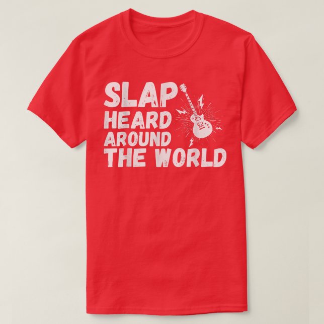 Camiseta Banda de guitarra com guitarrista e músico (Frente do Design)