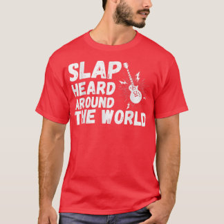 Camiseta Banda de guitarra com guitarrista e músico