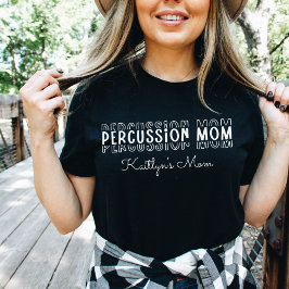 Camiseta Banda de Marcha de Persão Mãe Personalizável