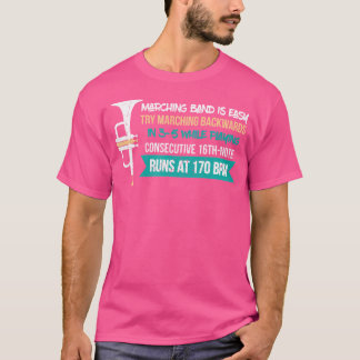 Camiseta Banda De Marcha É Um Jogador Fácil Presente - Flut