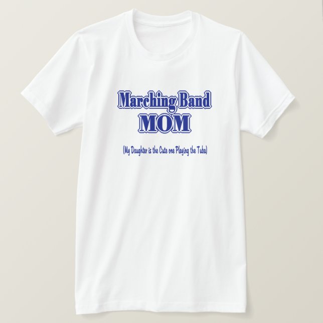 Camiseta Banda de Marcha Mãe/ Tuba (Frente do Design)