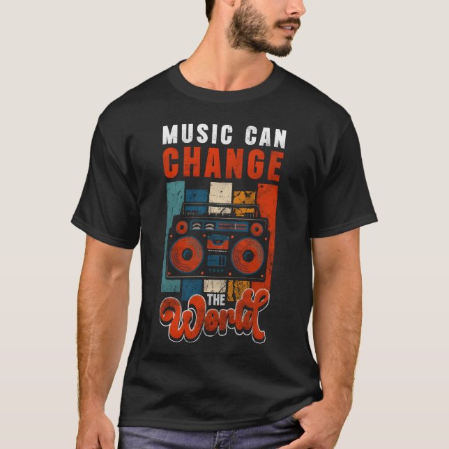 Camiseta Banda de Música Estilo Musical de Cantor (Frente)