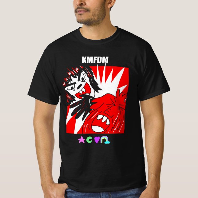 Camiseta Banda de música Kmfdm (Frente)