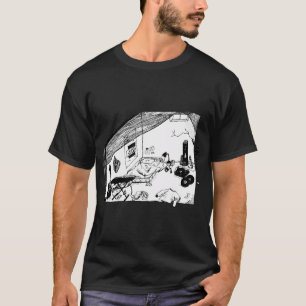 Camiseta banda de porão
