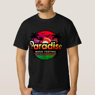 Camiseta Banda de Praia do Paraíso: Víbias Tropicais