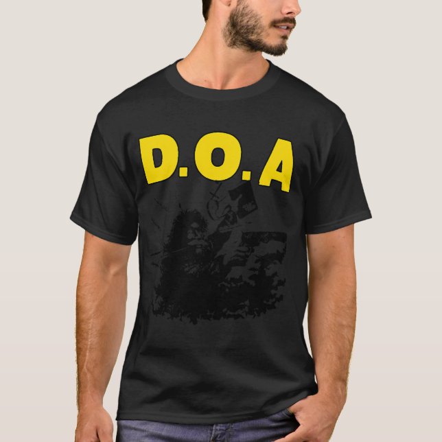 Camiseta Banda de Punk no Estilo Grunge (Frente)