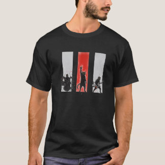 Camiseta Banda de Punk Rock Gatos Engraçados Música de Rock