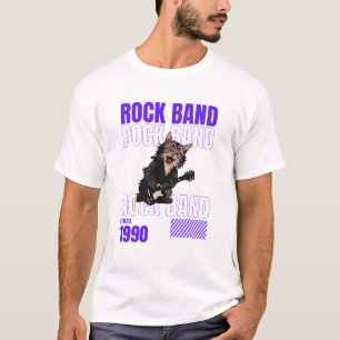 Camiseta Banda de Rock