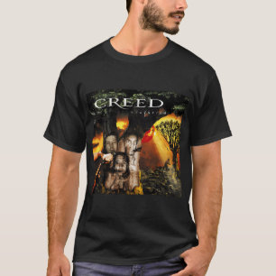 Camiseta Banda de Rock Creed