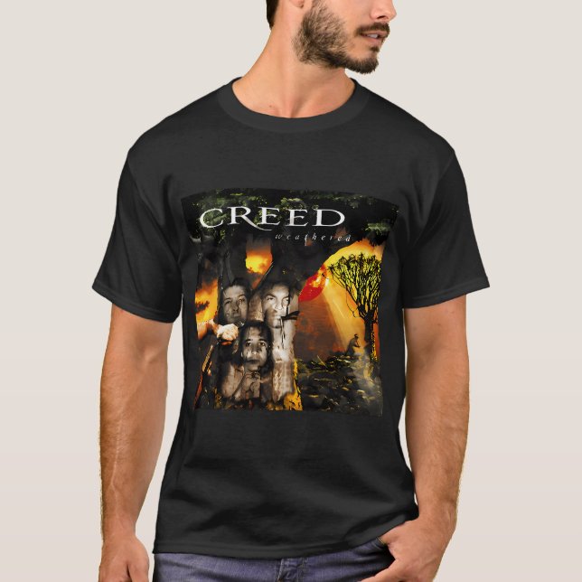 Camiseta Banda de Rock Creeds (Frente)