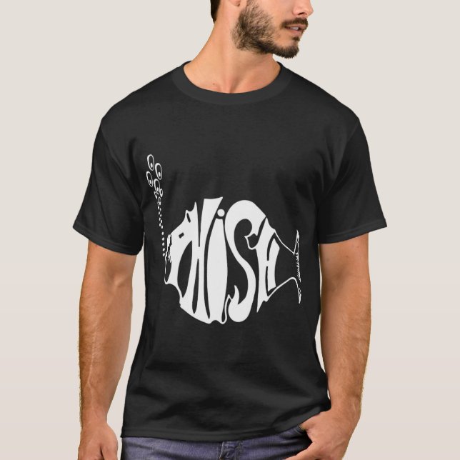 Camiseta banda de rock phish (Frente)