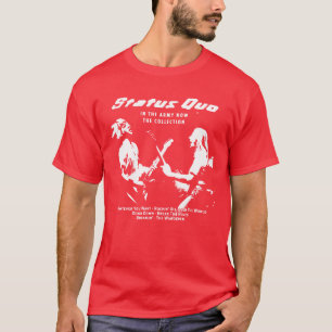 Camiseta banda de rock status quo familiar