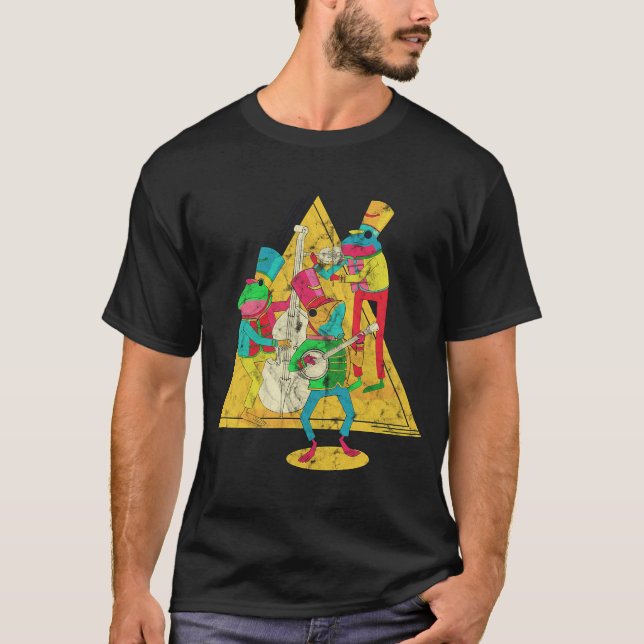 Camiseta Banda de Sapos (Frente)