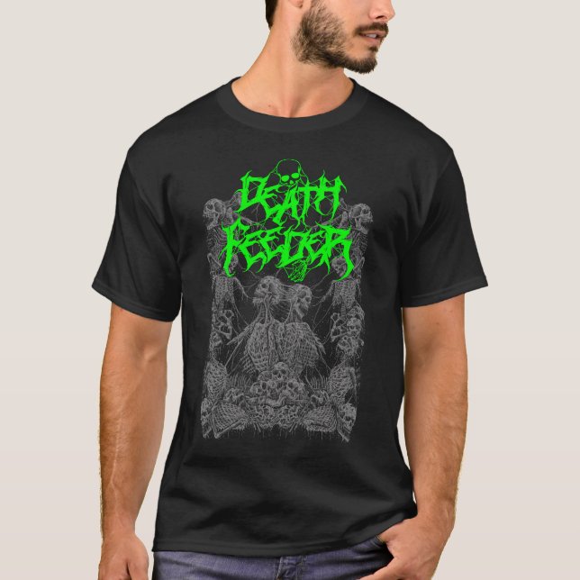 Camiseta Banda Death Feeder (Frente)
