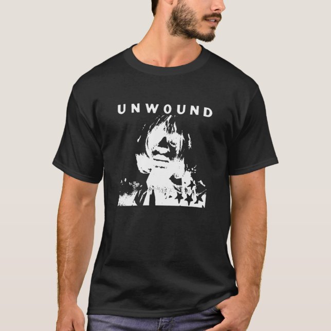Camiseta Banda desenrolada V-Neck (Frente)