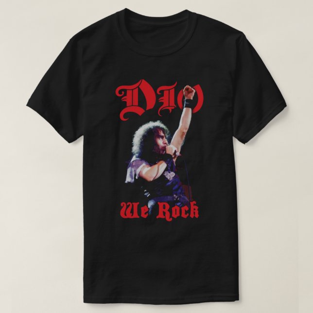 Camiseta BANDA DIO é um bom ovo (Frente do Design)