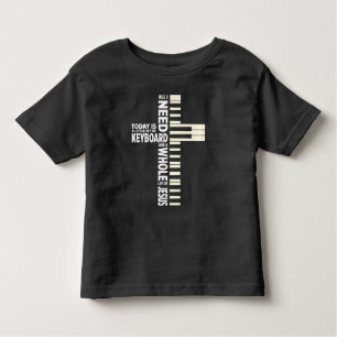 Camiseta Banda do Christian Keyboard Musical Jesus