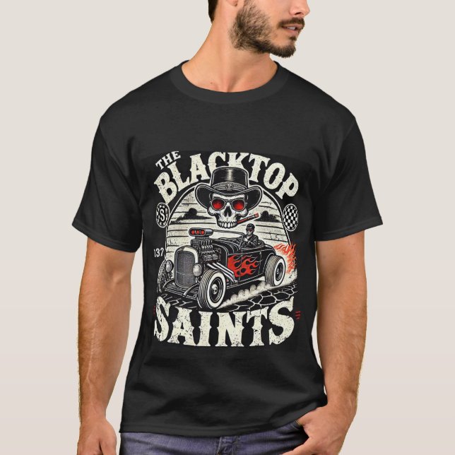 Camiseta Banda dos Santos de Blacktop (Frente)