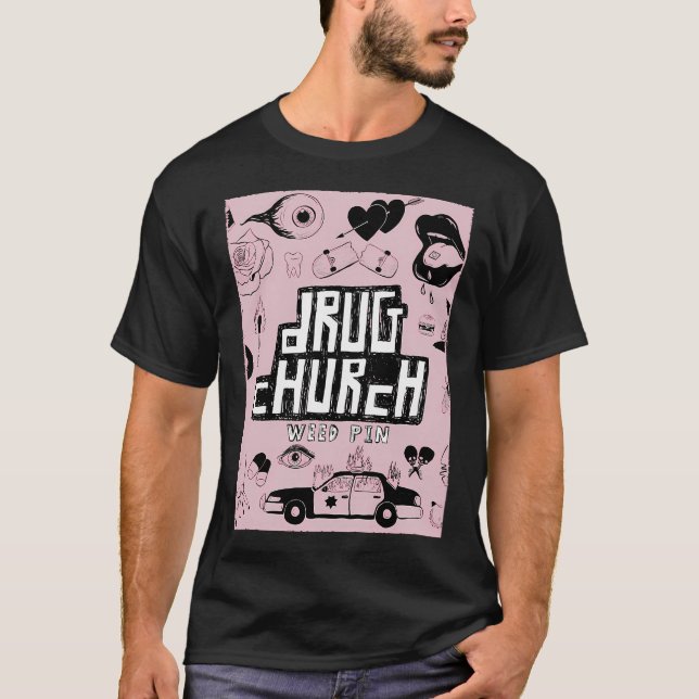 CAMISETA BANDA DRUG CHURCH (Frente)