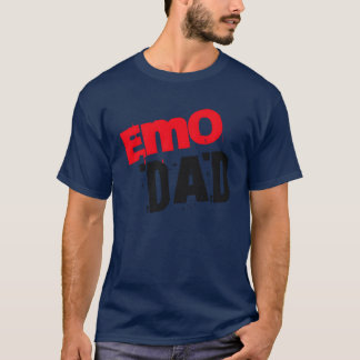 Camiseta Banda Emo Dad para Pai engraçado