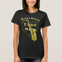 Banda Engraçada Saxofone Marching Mãe