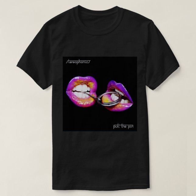Camiseta Banda estereofônica - Álbum (Frente do Design)
