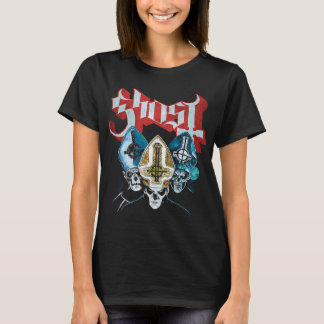 Camiseta Banda Fantasma Santíssima Trindade Papa Emeritus R