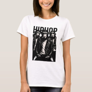 Camiseta Banda Hip Hop Monkeys