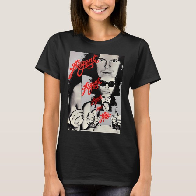 Camiseta Banda Inglesa de Rock Progressivo Argent Nexus (Frente)