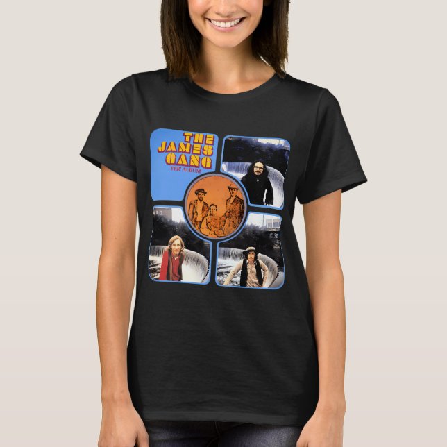 CAMISETA BANDA JAMES GANG (Frente)