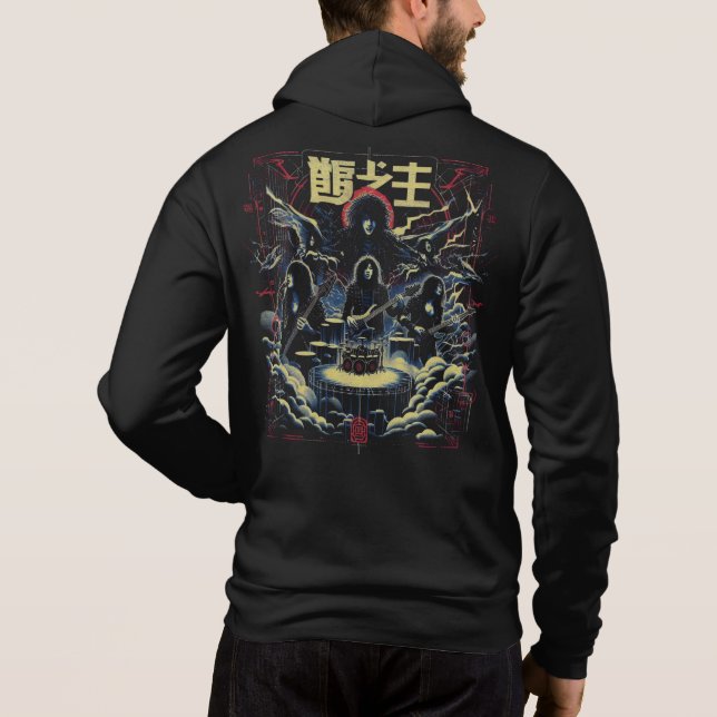 Camiseta Banda Jrock Vintage (Verso)