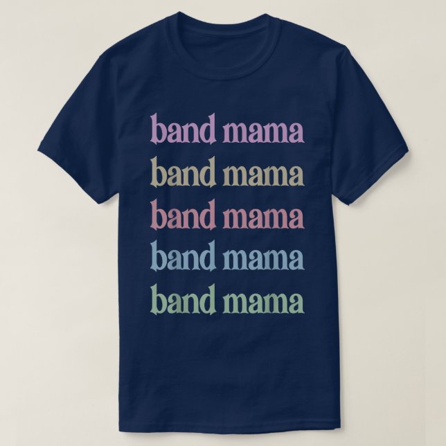 Camiseta Banda Marche Mãe Banda Mãe Banda Marchando Mãe (Frente do Design)