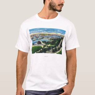Camiseta Banda memorável Shell do portal, Charles River