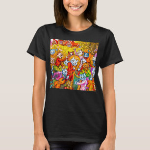 Camiseta Banda Musical de Cat